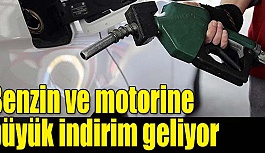 Benzin ve motorine büyük indirim