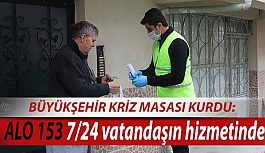 BÜYÜKŞEHİR KRİZ MASASI İLE 7/24 VATANDAŞIN YANINDA