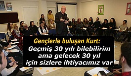 Kazım Kurt gençlerle buluştu