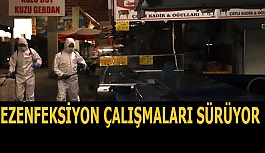 KENT GENELİNDE DEZENFEKSİYON ÇALIŞMALARI SÜRÜYOR