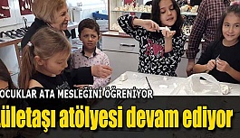 Lületaşı atölyesi devam ediyor