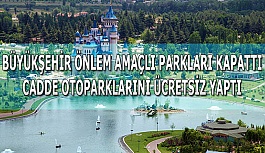 PARKLAR KAPATILDI CADDE OTOPARKLARI ÜCRETSİZ