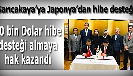 Sarıcakaya’ya Japonya’dan hibe desteği