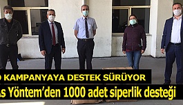 AS YÖNTEM’DEN 1000 ADET SİPERLİK DESTEĞİ