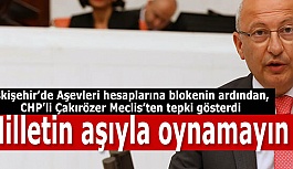 Çakırözer: 25 yıllık aşevinden ne istiyorsunuz