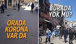 ORADA KORONA VAR DA  BURADA YOK MU