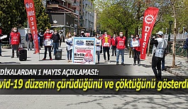 SENDİKALARDAN 1 MAYIS AÇIKLAMASI: