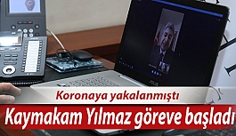 TEPEBAŞI KAYMAKAMI YILMAZ, GÖREVİNE DÖNDÜ