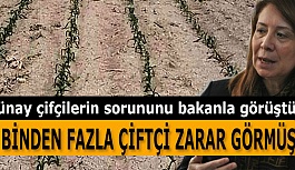 ESKİŞEHİR ÇİFTÇİSİNİN VAHİM DURUMUNU BAKANA TAŞIDI