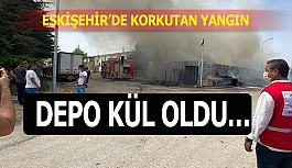 ESKİŞEHİR’DE KORKUTAN YANGIN