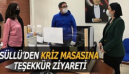 SÜLLÜ’DEN KRİZ MASASINA TEŞEKKÜR ZİYARETİ