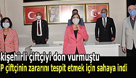 CHP’li vekiller çifçinin zararını araştıracak