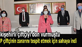 CHP’li vekiller çifçinin zararını araştıracak