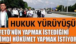 ESKİŞEHİR BARO BAŞKANI ELAGÖZ ANKARA'YA YÜRÜYOR