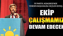 İYİ PARTİ EKTAŞ İLE DEVAM DEDİ