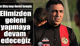 Mustafa Özer takımın son durumunu değerlendirdi