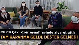 Çakırözer: Destek paketi açıklanmalı