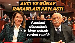 Avcı ve Günay rakamları paylaştı