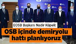 Başkan Küpeli TCDD yetkilileriyle ‘Hasanbey Lojistik Merkezi’ni görüştü