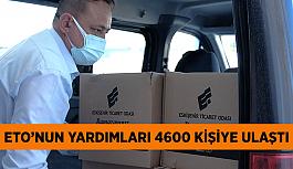 ETO’nun yardımları 4600 kişiye ulaştı