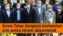 Kırım Tatar Sürgünü kurbanları için anma töreni düzenlendi