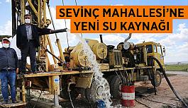 Sevinç Mahallesi’ne yeni su kaynağı