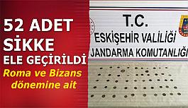 Roma ve Bizans dönemine ait 52 gümüş ve bronz sikkeyi satamadan yakalandı