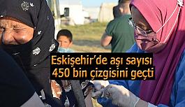 Yapılan aşılar sayısında Eskişehir 450 bin çizgisini geçti