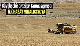 İlk hasat Mihalıççık’ta