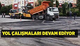 Yol çalışmaları devam ediyor