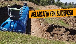 Ağlarca’ya yeni su deposu