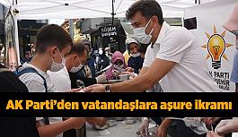 AK Parti’den vatandaşlara aşure ikramı