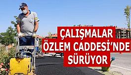 Çalışmalar  Özlem Caddesi’nde sürüyor