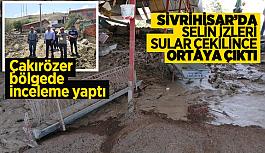 Sivrihisar’da sel bilançosu gün yüzüne çıktı