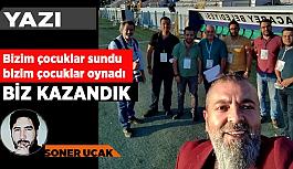 Bizim çocuklar sundu  bizim çocuklar oynadı  biz kazandık