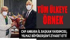 CHP Ankara İl Başkan Yardımcısı Karalus, Yılmaz Büyükerşen’i ziyaret etti