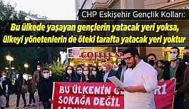 CHP'den barınamayan gençlere destek