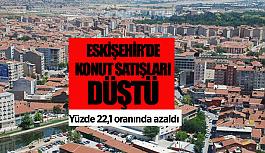 Eskişehir'de konut satışında azalma