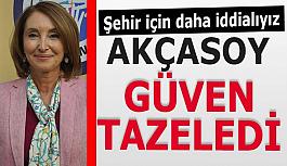 Akçasoy güven tazeledi