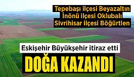 Büyükerşen: Eskişehir'imizin doğasını koruyabildiğimiz için çok mutluyuz