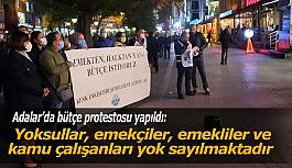Eskişehir'de bütçe protestosu