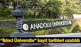 “İkinci Üniversite” kayıt tarihleri uzatıldı