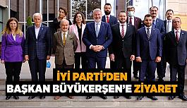 İYİ Parti’den Eskişehir Büyükşehir Belediye Başkanı Yılmaz Büyükerşen’e ziyaret