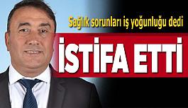 Memleket Partisi İl başkanı Ahmet Çetin İstifa etti