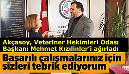 Nuray Akçasoy: Veteriner hekimlerimiz toplumsal sağlığımıza büyük katkılar sağlamaktalar