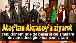 Başkan Ataç Akçasoy’u tebrik etti