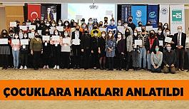 Çocuklara hakları anlatıldı