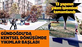 Gündoğdu'ya ilk etapta 61 adet konut ve 5 adet iş yeri