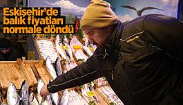 İki günlük balık azlığından sonra fiyatlar Eskişehir'de de yerine oturdu