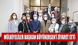 Mülkiyelilerden Başkan Büyükerşen’e ziyaret